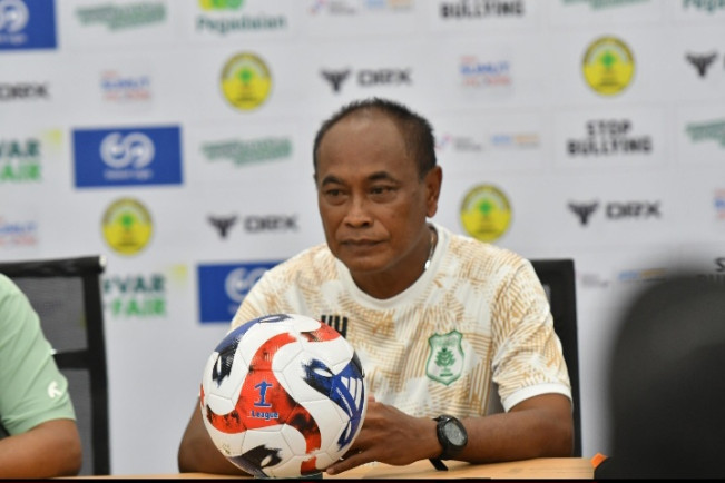 Pelatih PSMS Medan, Kas Hartadi. [Dok PSMS]